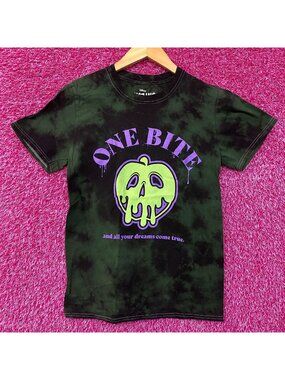 Disney Villains Snow White and the Seven Dwarves One Bite Tie-Dye T-Shirt Extra